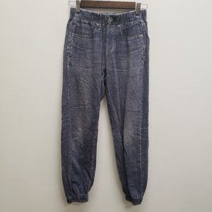 Rag & Bone Womens Miramar Joggers Size XS Blue Tapered Leg Mid Rise Pull On